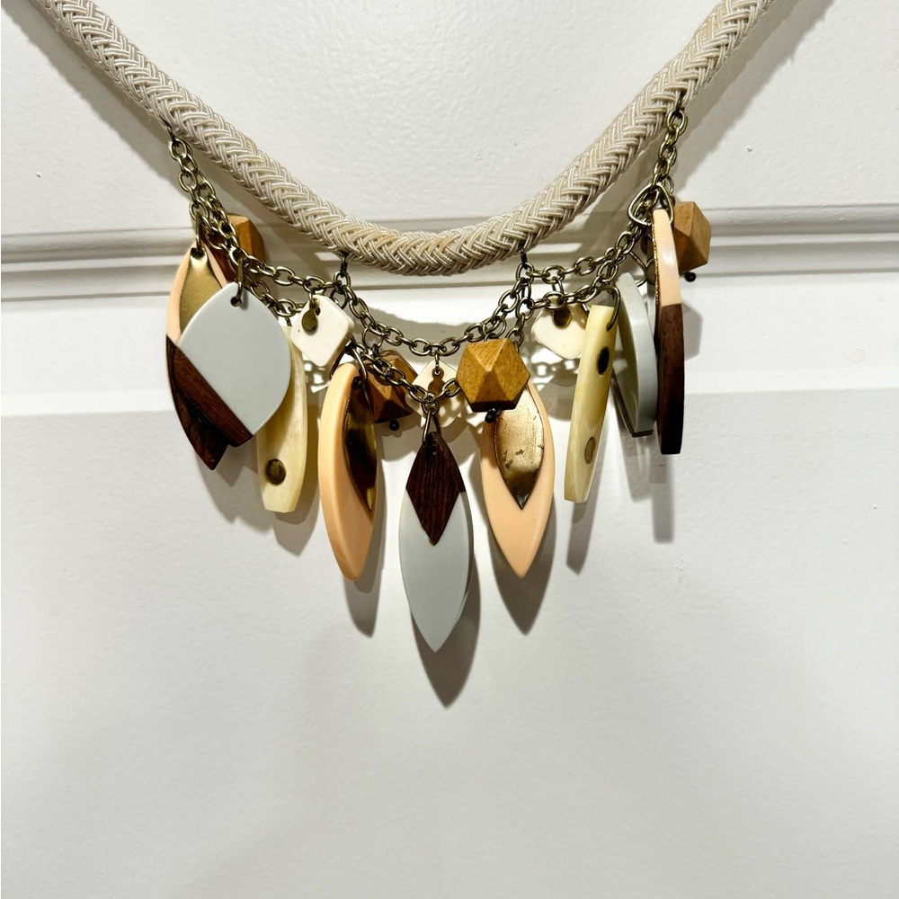 Long Adjustable Rope Necklace